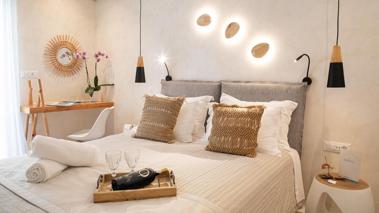 Terra Fos Naxos Studios Naxos City Extérieur photo